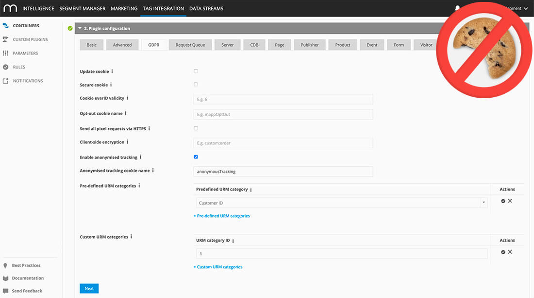 main feature 3 cookieless tracking 3 b